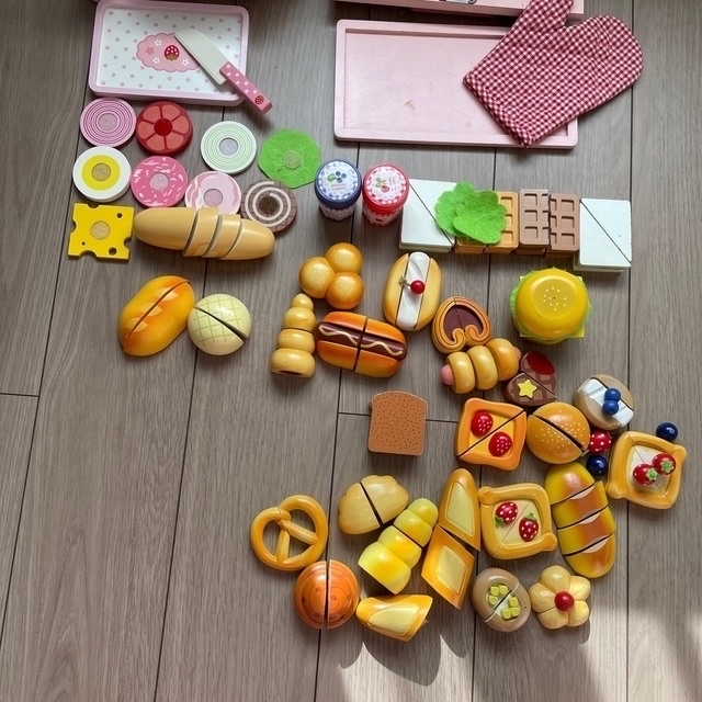 マザーガーデン  ピクニックサンドイッチセット　大量のパン　ジャム　オーブン キッズ/ベビー/マタニティのおもちゃ(知育玩具)の商品写真