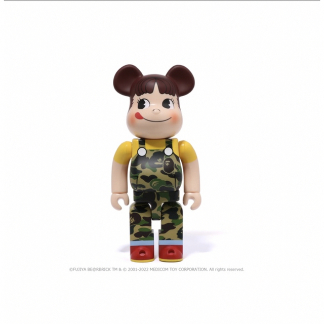 BE＠RBRICK  BAPE(R) × ペコちゃん 1000% グリーン