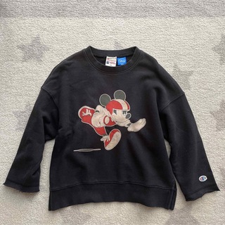 ディズニー(Disney)のミッキー☆7分袖　スエット　130cm(Tシャツ/カットソー)