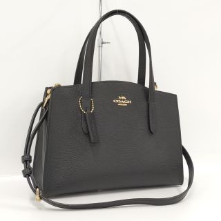 コーチ(COACH)のCOACH チャーリー キャリーオール 28 2WAY ショルダーバッグ レザー(その他)