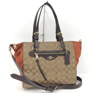 コーチ(COACH)のCOACH 2WAY ショルダーバッグ シグネチャー クレオ サッチェル(その他)