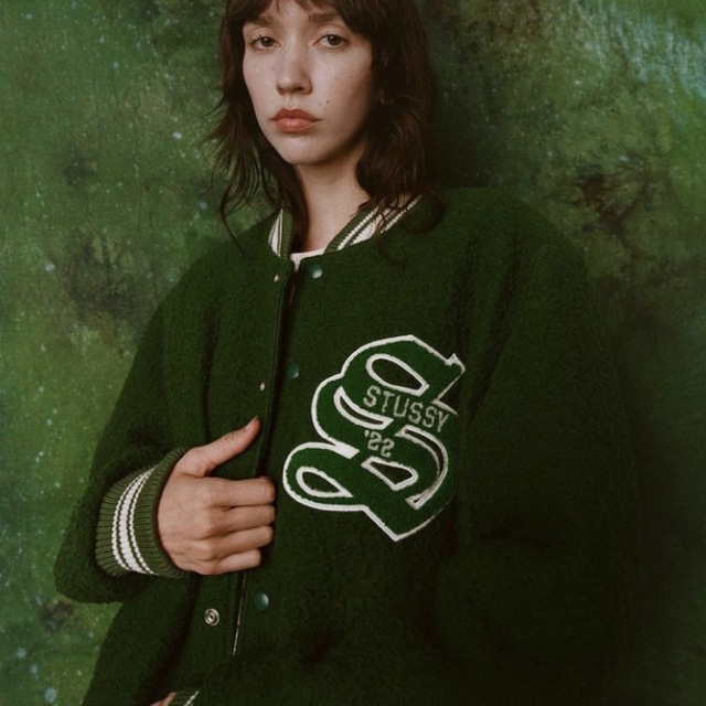 STUSSY(ステューシー)のStussy CASENTINO WOOL VARSITY JACKET メンズのジャケット/アウター(スタジャン)の商品写真