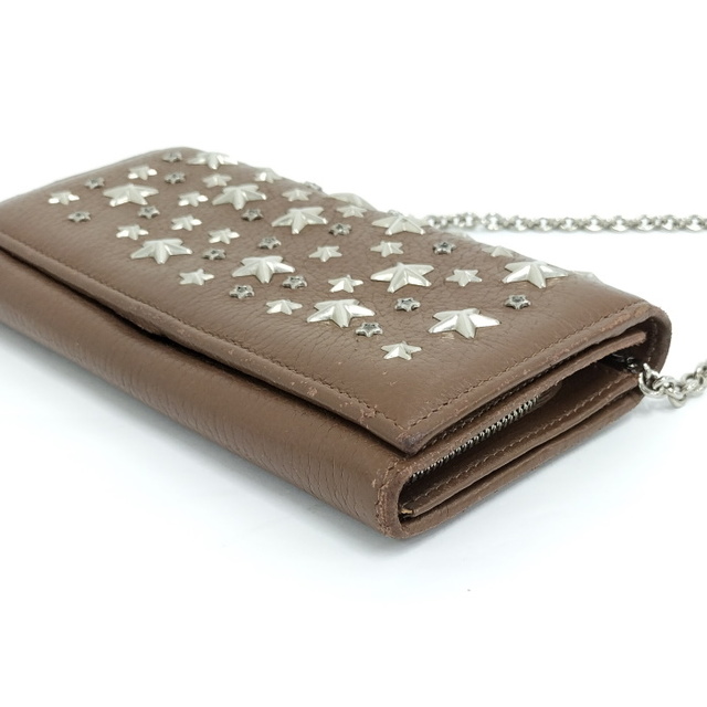 JIMMY CHOO チェーンウォレット 長財布 ニキータ スタースタッズ JIMMY CHOO チェーンウォレット 長財布 ニキータ スタースタッズ