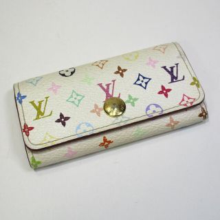 ルイヴィトン(LOUIS VUITTON)のLOUIS VUITTON 4連キーケース ミュルティクレ 4 モノグラム(キーケース)