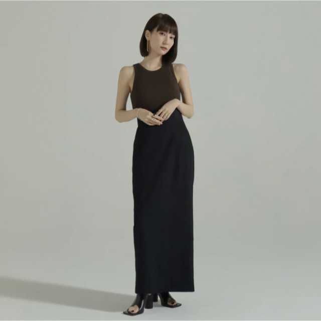 TODAYFUL(トゥデイフル)のlouren highwaist pencil skirt ローレン　スカート レディースのスカート(ロングスカート)の商品写真