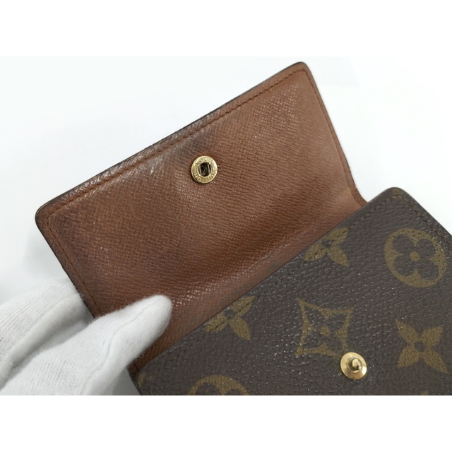 LOUIS VUITTON Wホック財布 ポルトモネビエカルトクレディ
