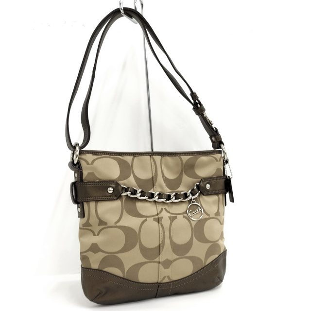 COACH - COACH ショルダーバッグ シグネチャー キャンバス COACH - COACH ショルダーバッグ シグネチャー キャンバス