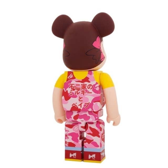 BE@RBRICK BAPE(R) × ペコちゃん 1000%(ピンク) 2