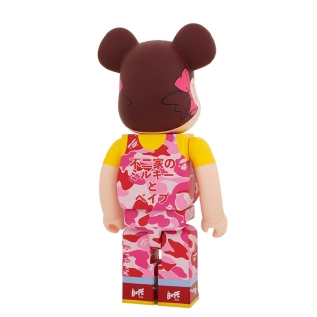 BE＠RBRICK BAPE(R) × ペコちゃん 1000%（ピンク）の通販 by kurokuro