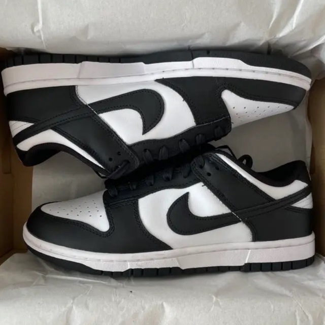 【訳あり】28cm Nike Dunk Low Retro Panda 確実正規