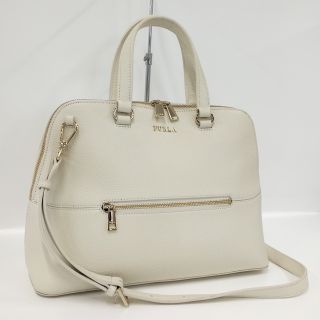 フルラ(Furla)のFURLA ２WAY ショルダーバッグ ハンドバッグ レザー ホワイト(その他)