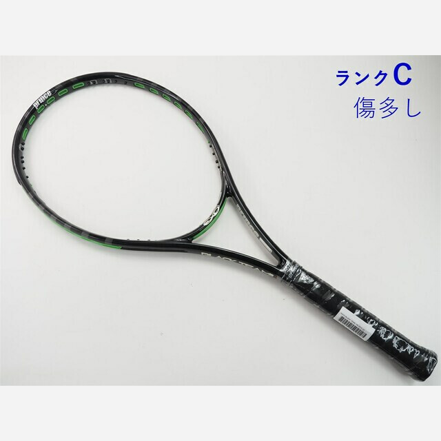 テニスラケット プリンス イーエックスオースリー ブラック チーム 100 2010年モデル【DEMO】 (G2)PRINCE EXO3 BLACK TEAM 100 2010