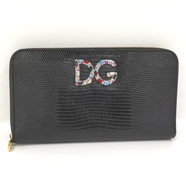 DOLCE＆GABBANA D＆G ラウンドファスナー長財布 DGロゴ - www ...