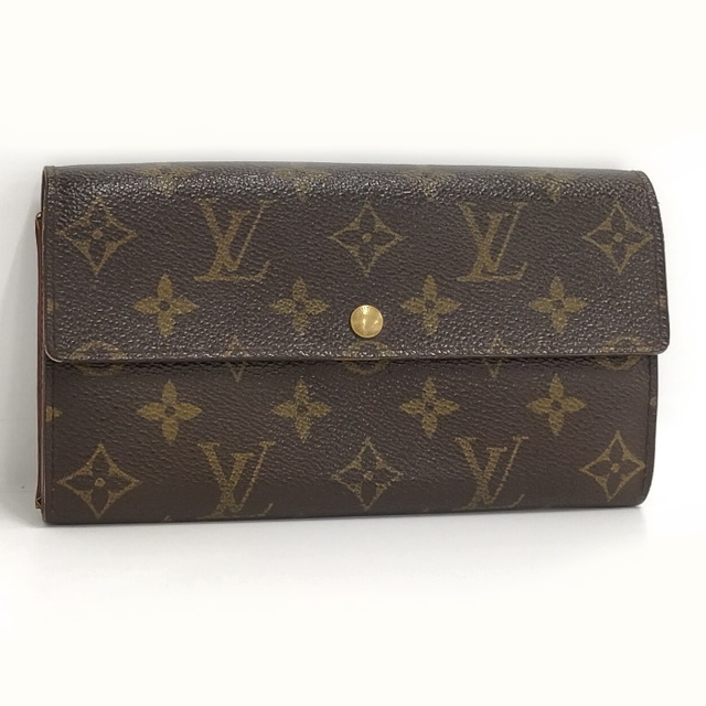 LOUIS VUITTON ポシェット ポルト モネ クレディ 二つ折り 長財布