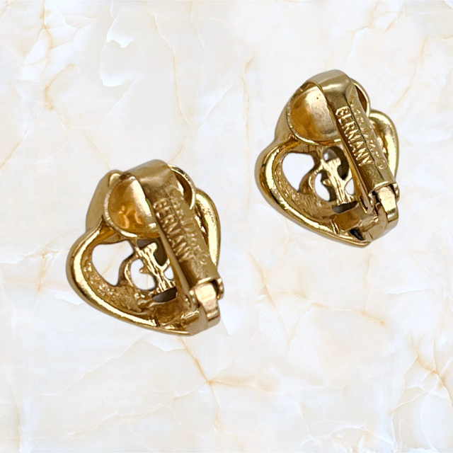 美品✨Christian Dior★ディオール★イヤリング★ヴィンテージ★ハート