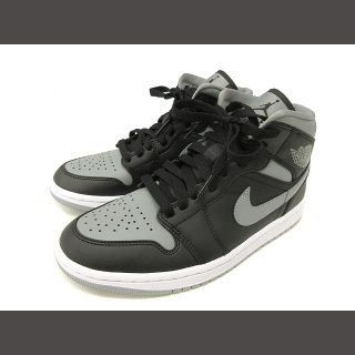 ナイキ(NIKE)のナイキ NIKE エア ジョーダン 1 ミッド シャドウ 24 グレー(スニーカー)