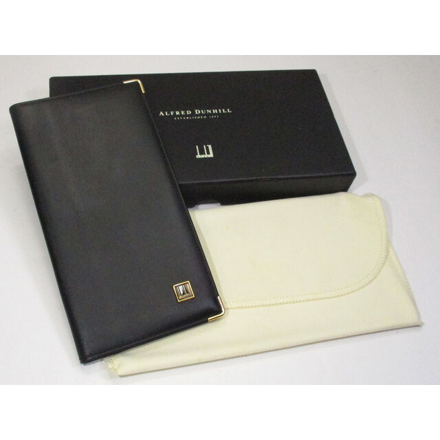 Dunhill - dunhill オックスフォード 札入れ長財布 レザー ブラック