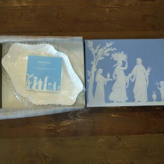 ウェッジウッド(WEDGWOOD)の新品　ウェッジウッド　インタグリオプラチナ　ダイヤディッシュ(食器)