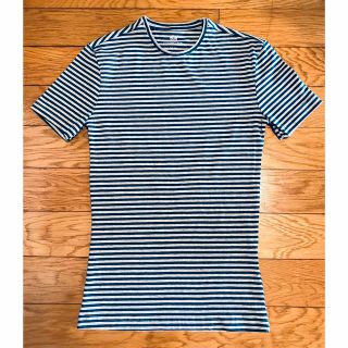 エイチアンドエム(H&M)のH&M メンズXS ボーダーTシャツ(Tシャツ/カットソー(半袖/袖なし))