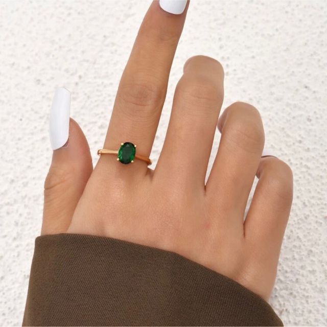 処分SALE‼️zirconia ring レディースのアクセサリー(リング(指輪))の商品写真