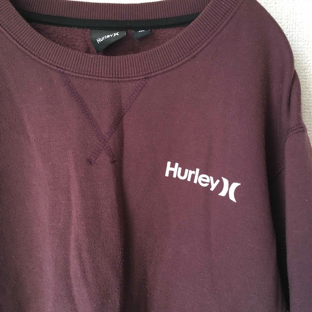 Hurley(ハーレー)のHurley ハーレー　スウェット　レッドブラウン メンズのトップス(スウェット)の商品写真