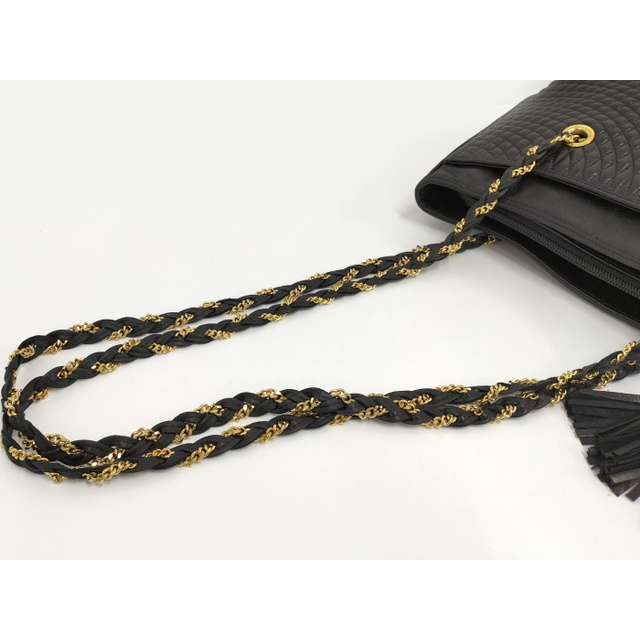 Bally - BALLY チェーンショルダーバッグ タッセル レザー Bally - BALLY チェーンショルダーバッグ タッセル レザー