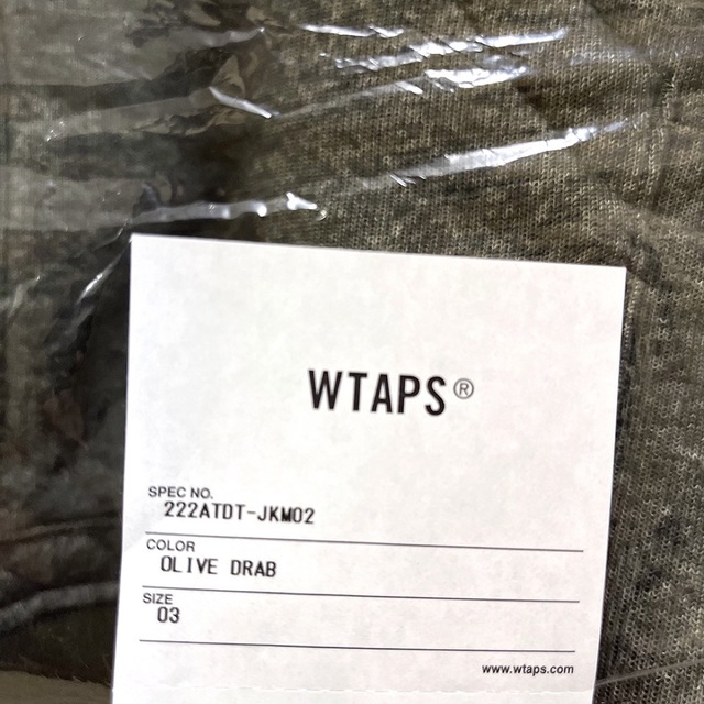 wtaps MERCER 222atdt jkm02 ジャケット