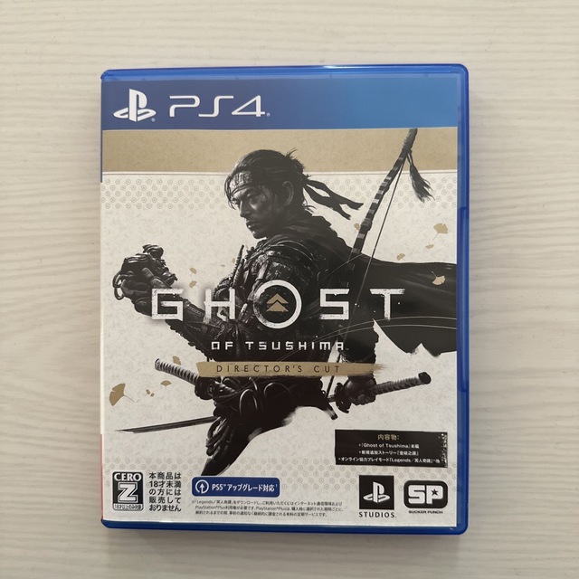 Ghost of Tsushima ディレクターズカット版　PS4 エンタメ/ホビーのゲームソフト/ゲーム機本体(家庭用ゲームソフト)の商品写真