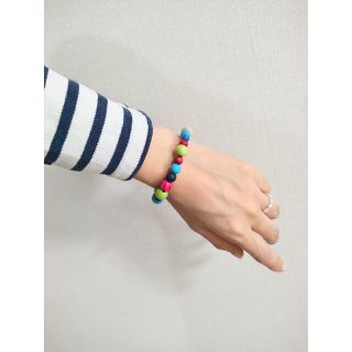 ビューティアンドユースユナイテッドアローズ(BEAUTY&YOUTH UNITED ARROWS)のwoodbeads✕multiブレスレット(ブレスレット/バングル)