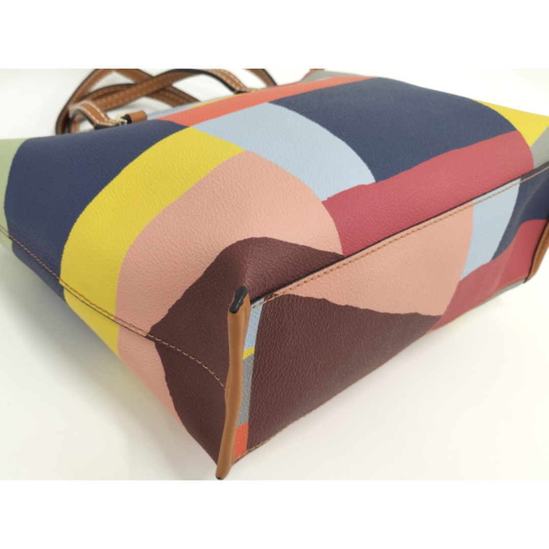 TORY BURCH 2WAY トートバッグ PVC マルチカラー - その他