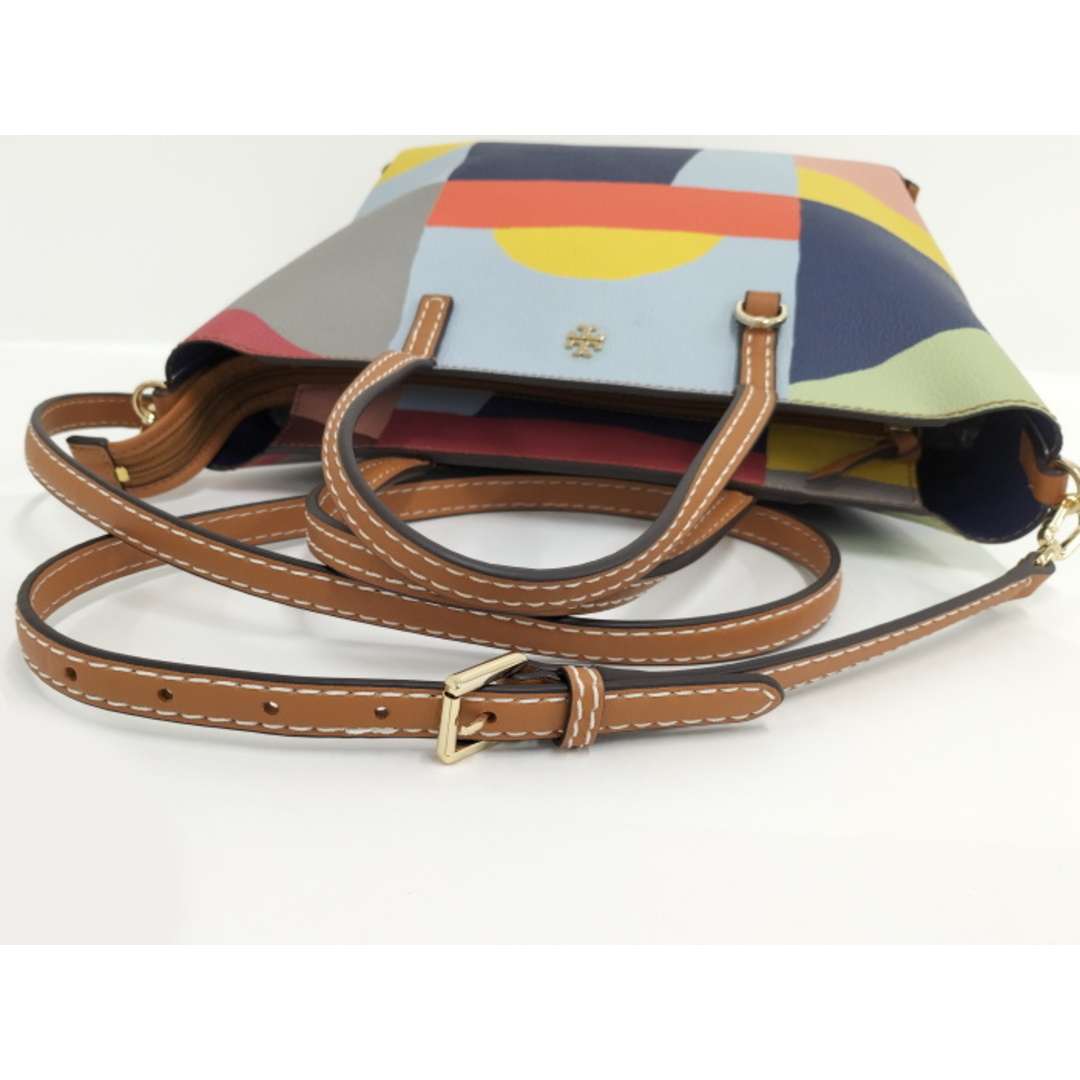 TORY BURCH 2WAY トートバッグ PVC マルチカラー - その他