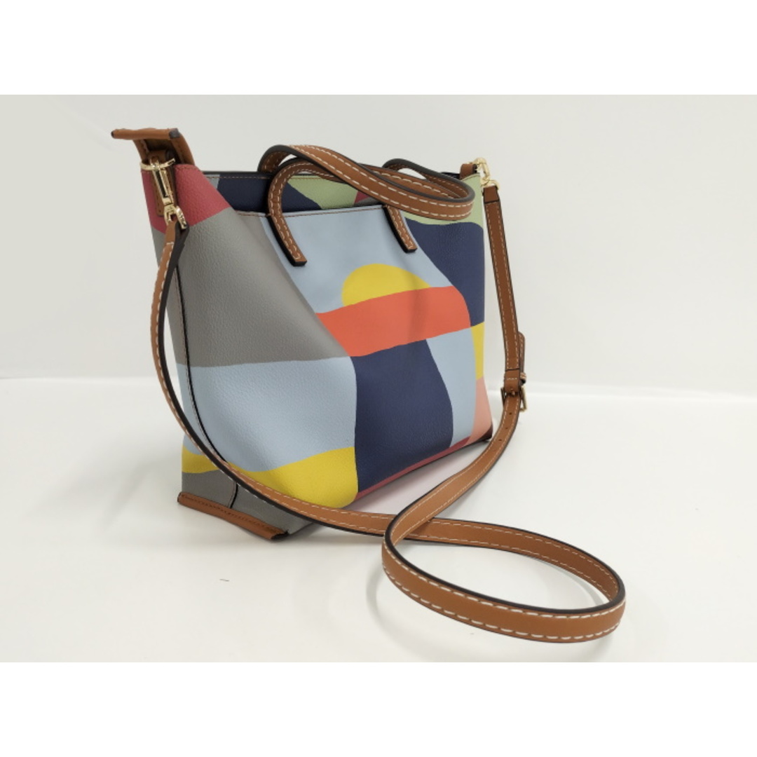 TORY BURCH 2WAY トートバッグ PVC マルチカラー - その他