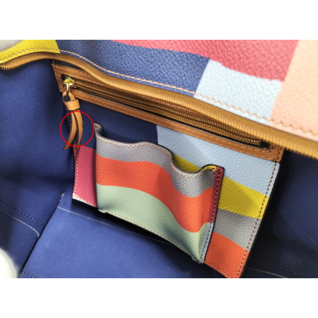 TORY BURCH 2WAY トートバッグ PVC マルチカラー - その他