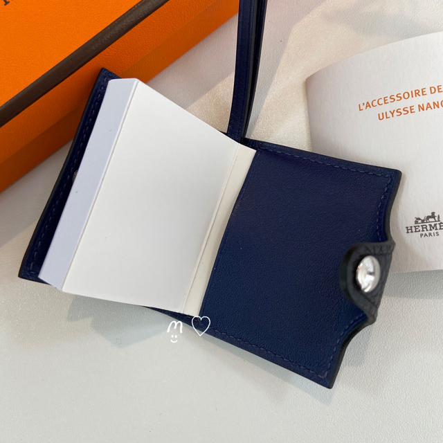 HERMES エルメス ユリス ナノ ミニ手帳バッグチャーム キーホルダー