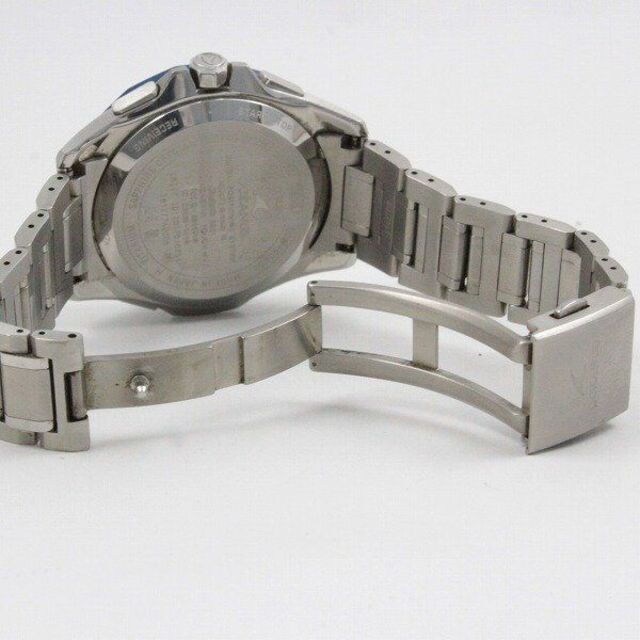 CASIO(カシオ)のカシオ オシアナス Bluetooth搭載 GPSハイブリッド電波ソーラー メンズ 腕時計 チタン 青文字盤 GPW-G2000RA-1AJF メンズの時計(腕時計(アナログ))の商品写真