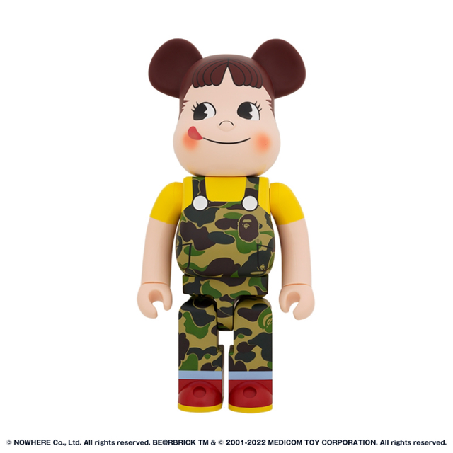 BE＠RBRICK BAPE® × ペコちゃん 100%  400%グリーン