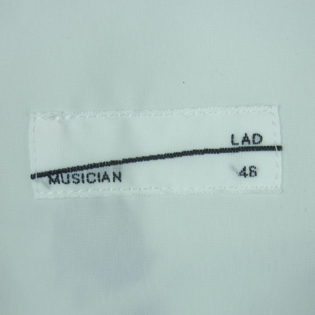 LAD MUSICIAN ラッドミュージシャン 19SS 2119-115 DECHINE INKJET FLOWER フラワー総柄 長袖 シャツ ホワイト系 46 3