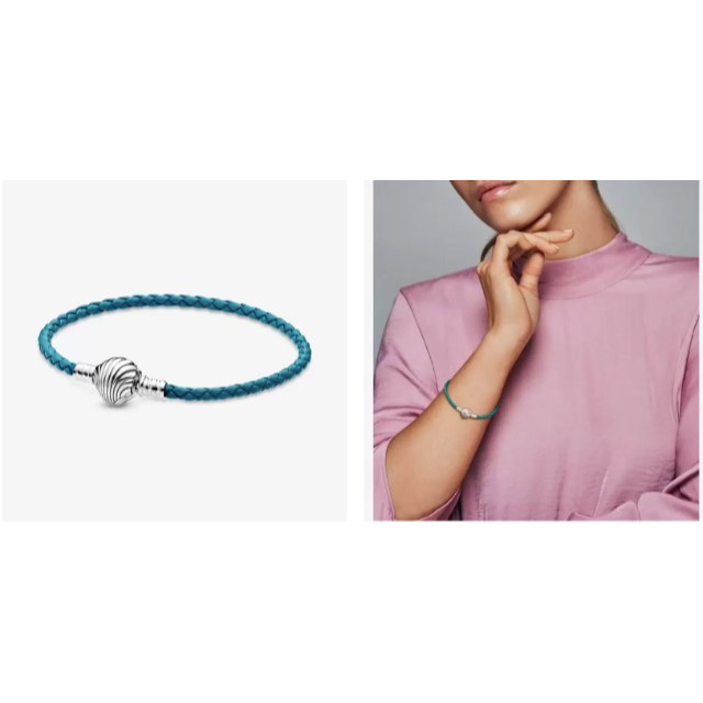 PANDORA - 未使用 Pandora Moments Seashell Claspブレスレットの通販