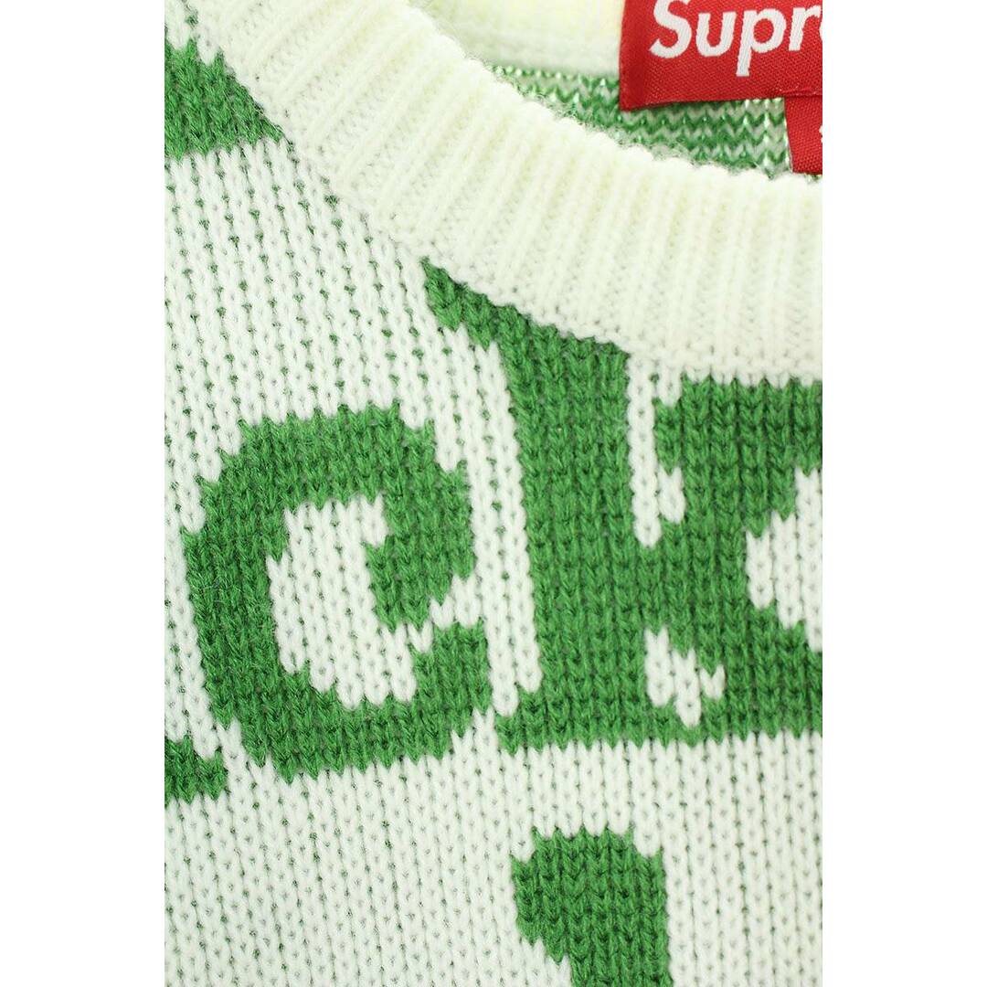 Supreme(シュプリーム)のシュプリーム 22SS Fuck Sweater クルーネックニット メンズ S メンズのトップス(ニット/セーター)の商品写真