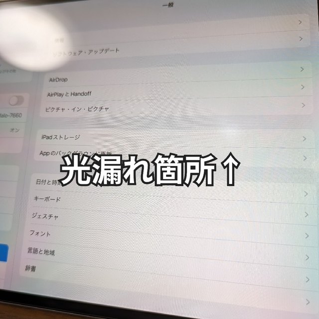 iPad Pro 10.5 wifi+Cellular 256GB【光漏れ有】