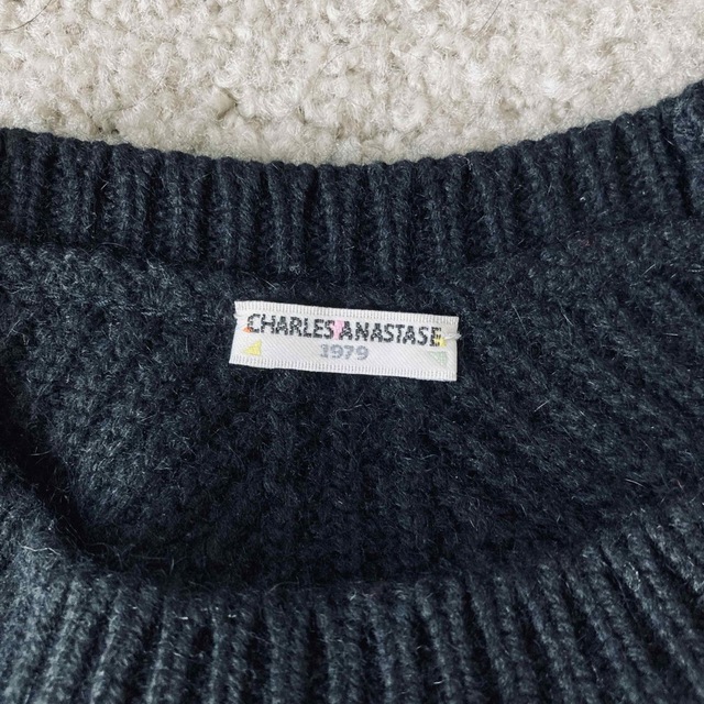 Charles Anastase(シャルルアナスタス)の【美品】Charles Anastaseシャルル アナスタス　7分袖セーター レディースのトップス(ニット/セーター)の商品写真