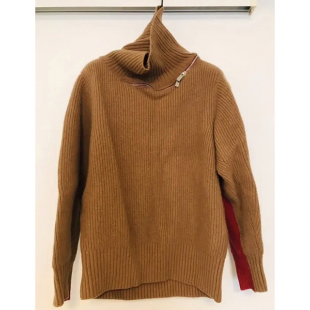 sacai(サカイ)のサカイ sacai  zip ハイネック ニット セーター  レディースのトップス(ニット/セーター)の商品写真