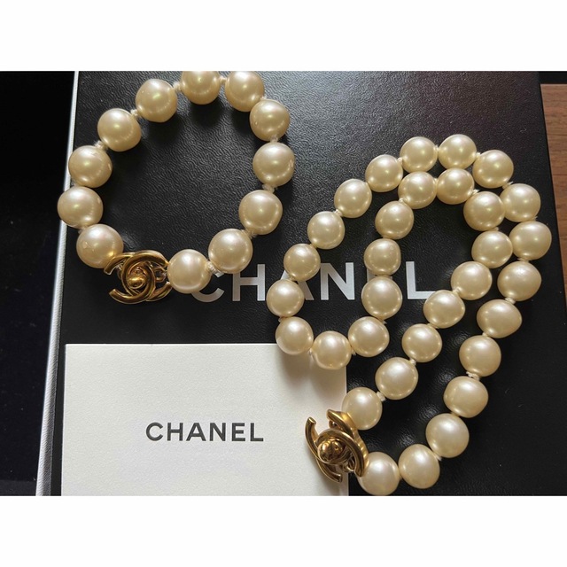 〓CHANEL シャネル パール ネックレスとブレスレットセット〓アクセサリー