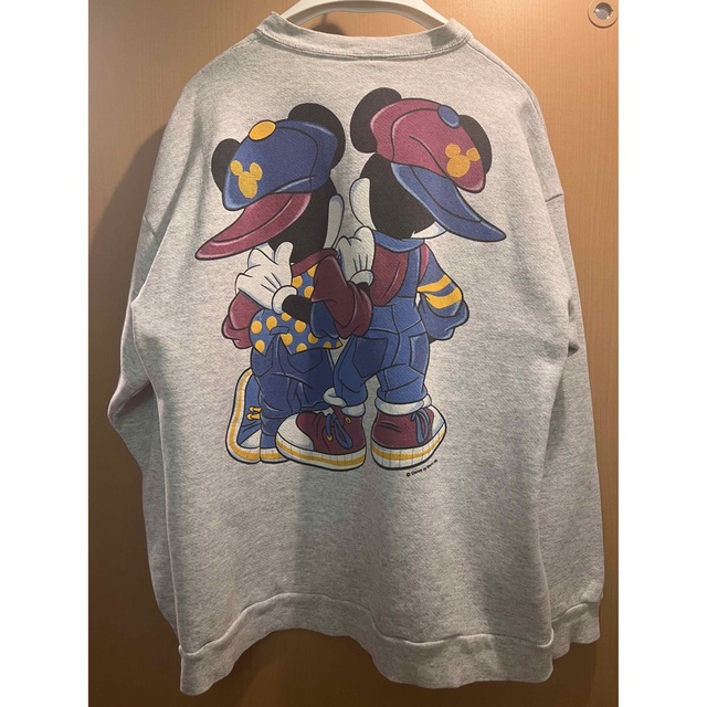 Disney(ディズニー)のミッキー&ミニー スウェット vintage / Gray メンズのトップス(スウェット)の商品写真