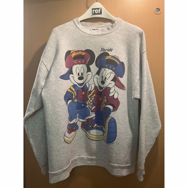 Disney(ディズニー)のミッキー&ミニー スウェット vintage / Gray メンズのトップス(スウェット)の商品写真