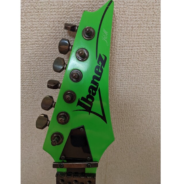 Ibanez(アイバニーズ)の【レア】【ジャンク】Ibanez jem777 グリーン 世界777台限定 楽器のギター(エレキギター)の商品写真