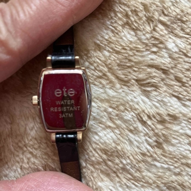 ete(エテ)の【専用】ete 腕時計（箱なし） レディースのファッション小物(腕時計)の商品写真
