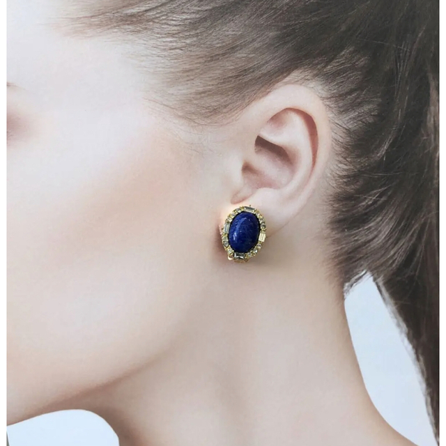 フラワーオブライフ DIOR クリスチャンディオール 天然石ピアス