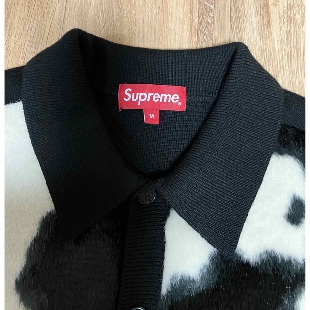 Supreme cow print cardigan Black M | www.jarussi.com.br