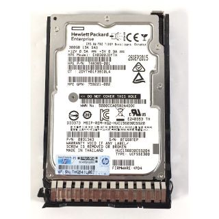 RW-37 HP 300GB 15K SAS HDD 2.5インチ 1点(PCパーツ)
